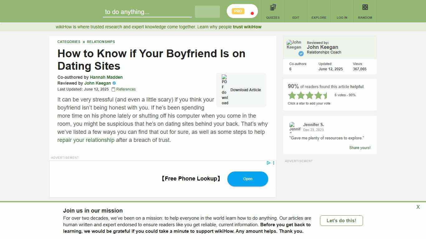 11 Simple Ways to Know if Your Boyfriend Is on Dating Sites